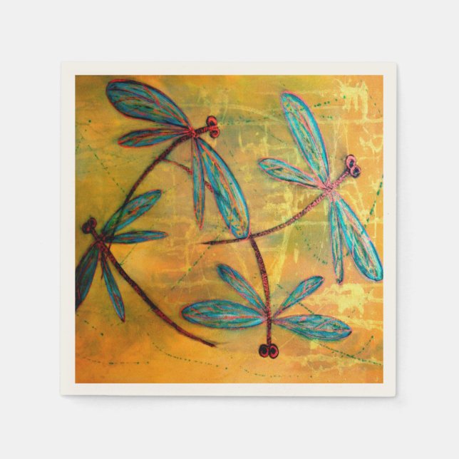 Dragonfly Haze Serviette (Vorderseite)