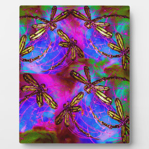 Dragonfly Hippy Flit Fotoplatte