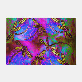 Dragonfly Hippy Flit Fußmatte