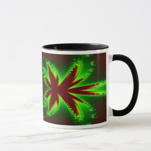Dragonfly in Flammen Coffee Tasse