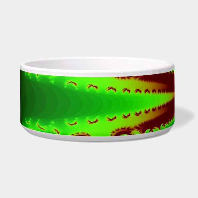 Dragonfly in Flammen Dog Bowl Napf (Links)