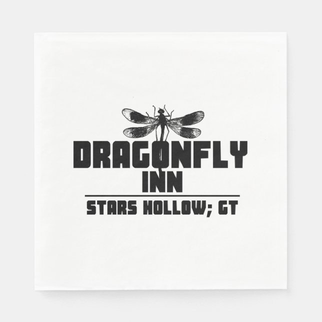 Dragonfly Inn Serviette (Vorderseite)