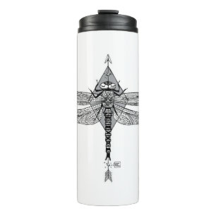 Dragonfly-Insektenumgebung Naturliebhaber Thermosbecher