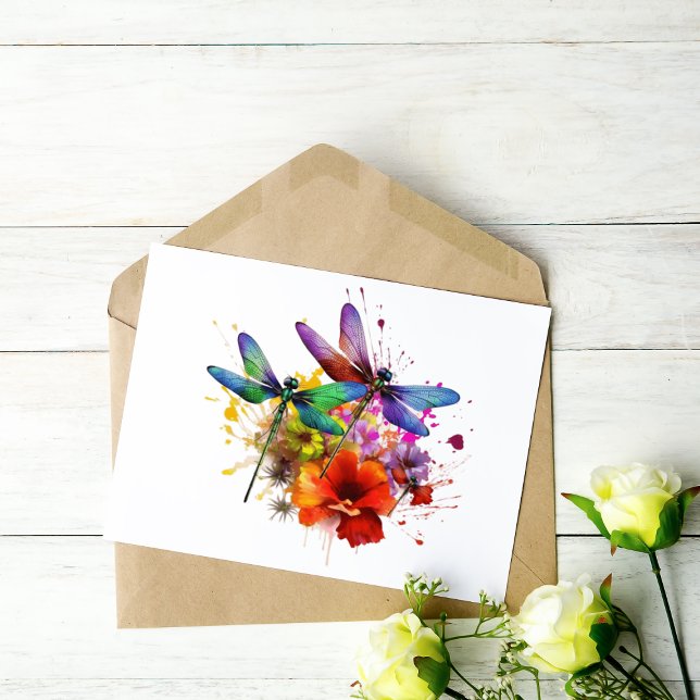 Dragonfly-Karte (Von Creator hochgeladen)