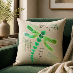 Dragonfly   Khaki 20"x20" Kissen
