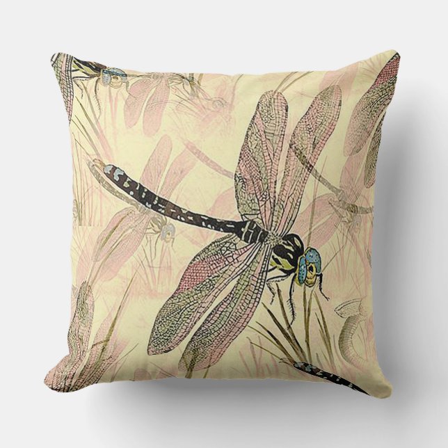 Dragonfly-Kissen Kissen (Vorderseite)