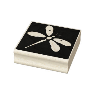 Dragonfly Kontur Tasche Gummi Briefmarke Gummistempel