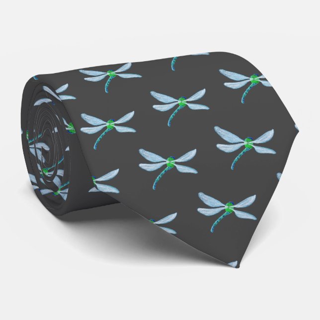 Dragonfly Krawatte (Gerollt)