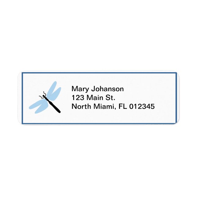 Dragonfly - Labels (Vorne)