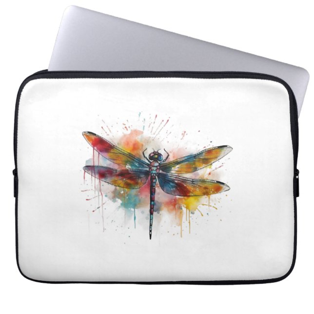 Dragonfly Laptopschutzhülle (Vorderseite)