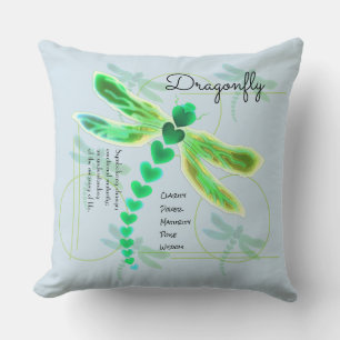 Dragonfly   Light Blue 20"x20" Kissen