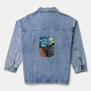 Dragonfly Lovers Artistic Dragonfly Jeansjacke