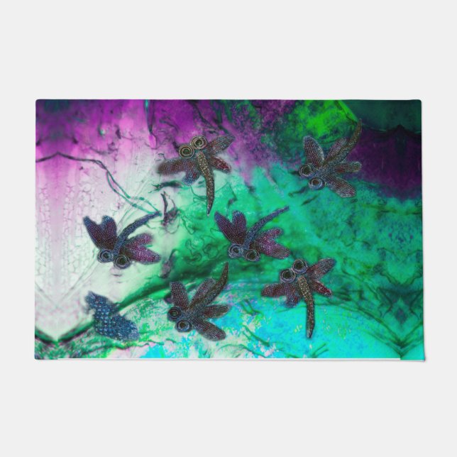 Dragonfly Magic Fußmatte (Vorderseite)