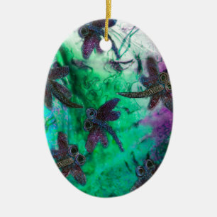Dragonfly Magic Keramik Ornament