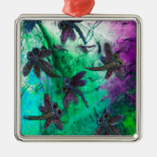 Dragonfly Magic Silbernes Ornament