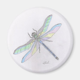 DRAGONFLY-Magnet (rund) Magnet