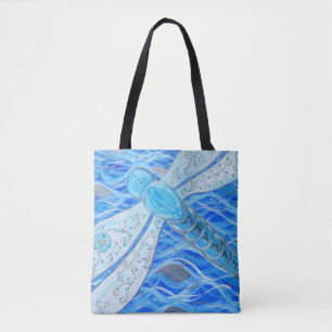 Dragonfly-Malerei Tasche