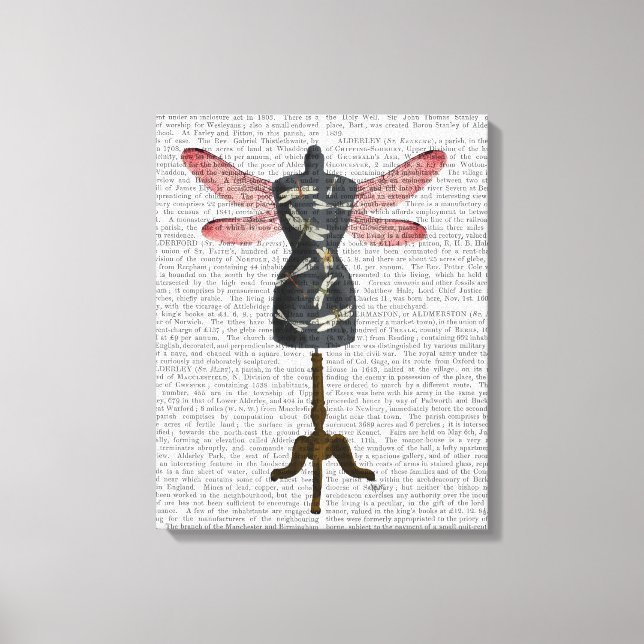 Dragonfly Mannequin Leinwanddruck (Vorderseite)