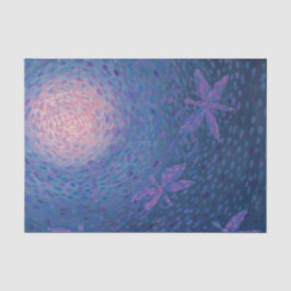 Dragonfly Moon Seidenpapier