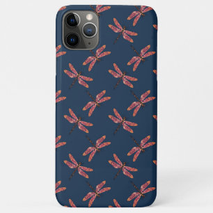 Dragonfly-Muster in Midnight Blue Case-Mate iPhone Hülle