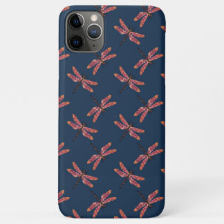 Dragonfly-Muster in Midnight Blue Case-Mate iPhone Hülle