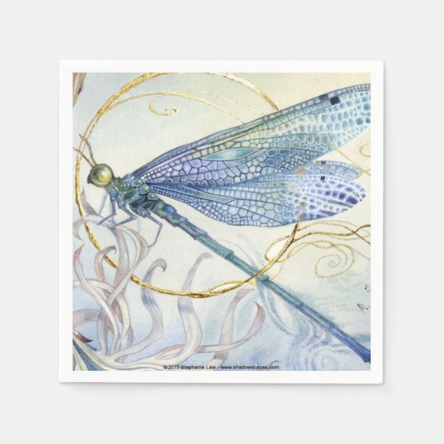 Dragonfly Napkins Serviette (Vorderseite)