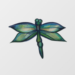 Dragonfly Nature Art Dragonflies Fensteraufkleber