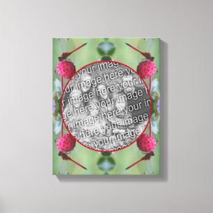 Dragonfly On Dogwood Frucht Gestalten Sie Ihr eige Leinwanddruck