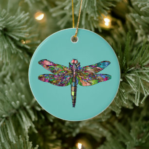 DRAGONFLY ORNANAMENT KERAMIK ORNAMENT