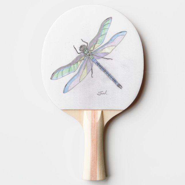 DRAGONFLY Ping-Pong Paddle Tischtennis Schläger (Rückseite)
