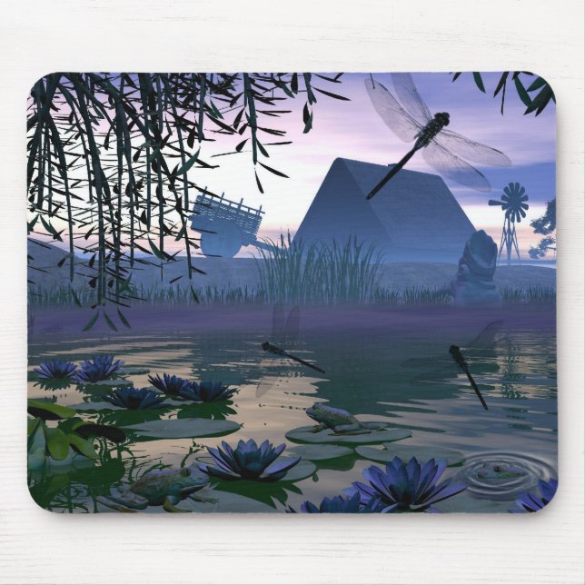Dragonfly Pond Mousepad (Vorne)