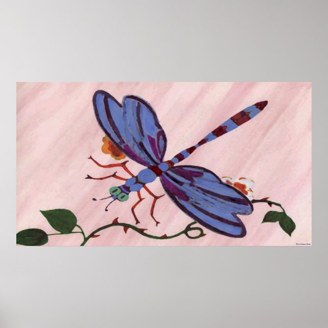 Dragonfly Poster (Vorne)