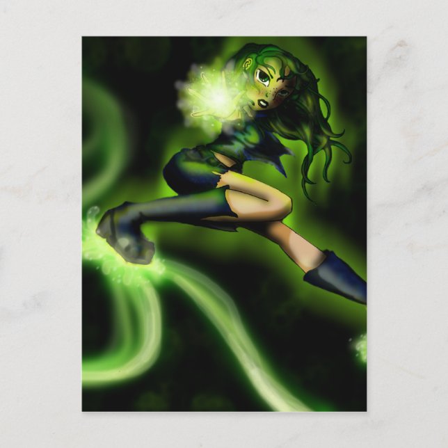 Dragonfly Postkarte (Vorderseite)