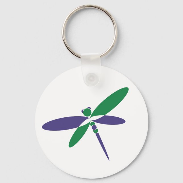 Dragonfly-Schlüsselanhänger Schlüsselanhänger (Vorderseite)