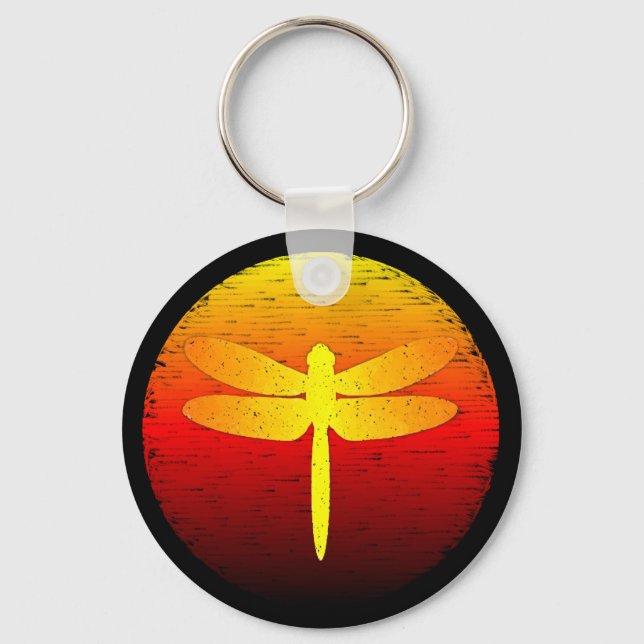 Dragonfly-Schlüsselanhänger Schlüsselanhänger (Vorderseite)