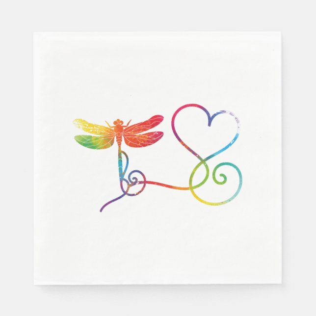 Dragonfly Serviette (Vorderseite)