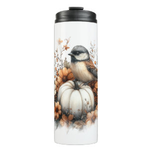Dragonfly Shirt Country Pumpkin Thermosbecher