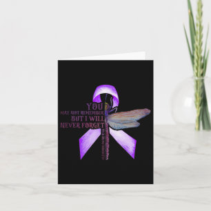 Dragonfly Sie erinnern sich vielleicht nicht an He Karte