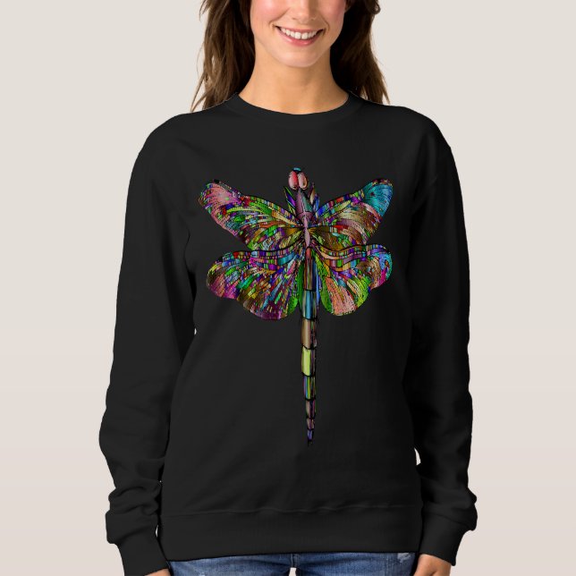 Dragonfly Spirit Animal Sweatshirt (Vorderseite)