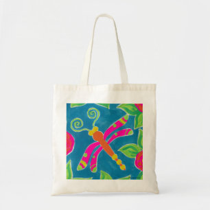 Dragonfly Spring Flying Tasche - Leinwand Beach Ba