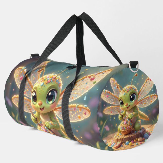 Dragonfly – Star Nectar of the Silent Night.6 Duffle Bag (Linke Ecke)