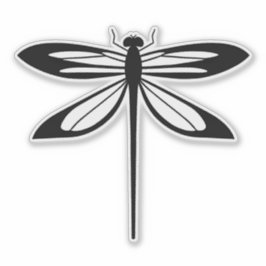Dragonfly-Sticker Aufkleber