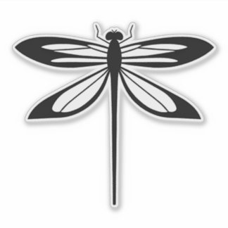 Dragonfly-Sticker Aufkleber