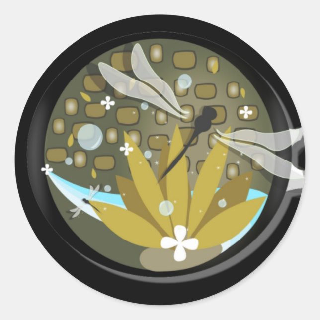 Dragonfly Stickers (Vorderseite)