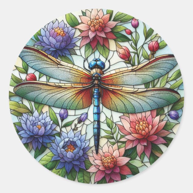 Dragonfly Stickers (Vorderseite)