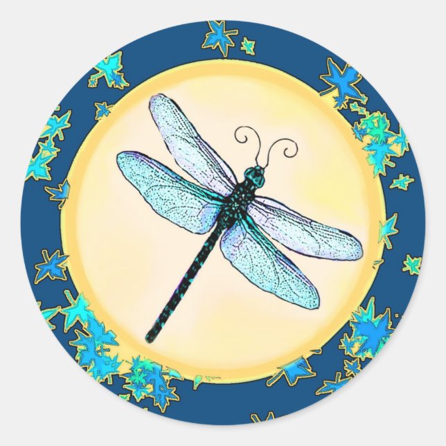 Dragonfly Stickers (Vorderseite)