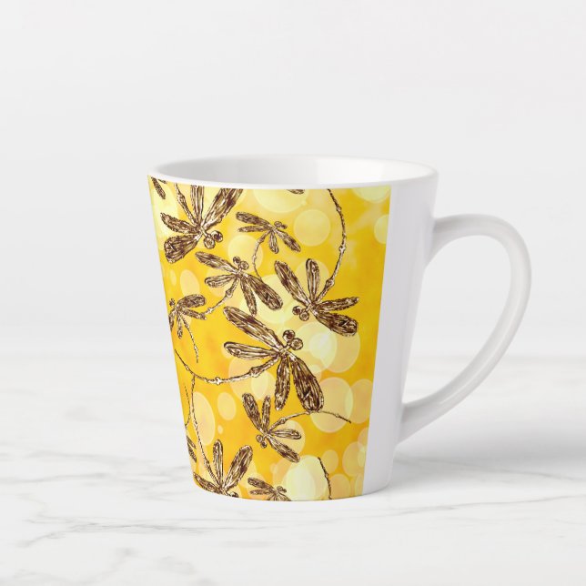 Dragonfly Sunshine Milchtasse (Rechts)