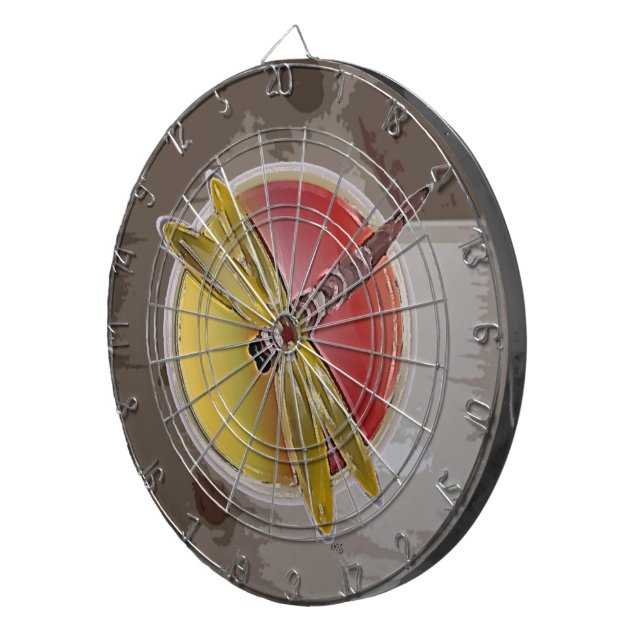 Dragonfly-Symbol Dartscheibe (Vorderseite rechts)