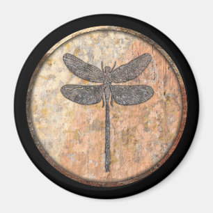 Dragonfly Talking Canyons, New Mexico Magnet