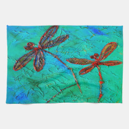 Dragonfly-Tanz Handtuch